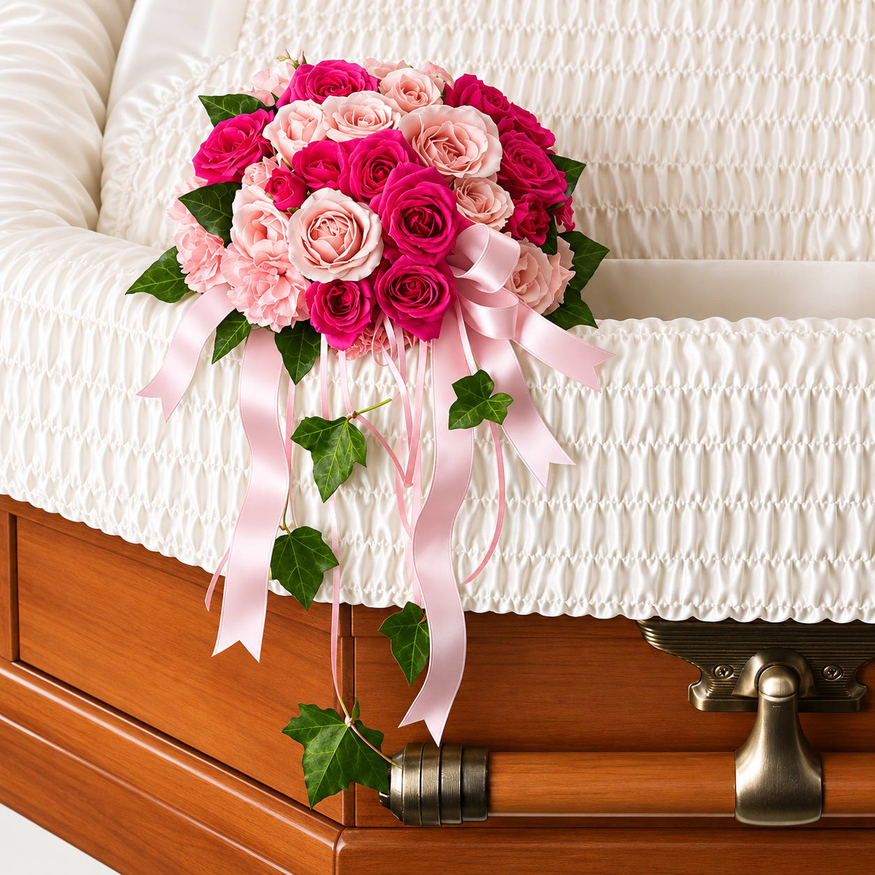Rose Reflection Casket Insert