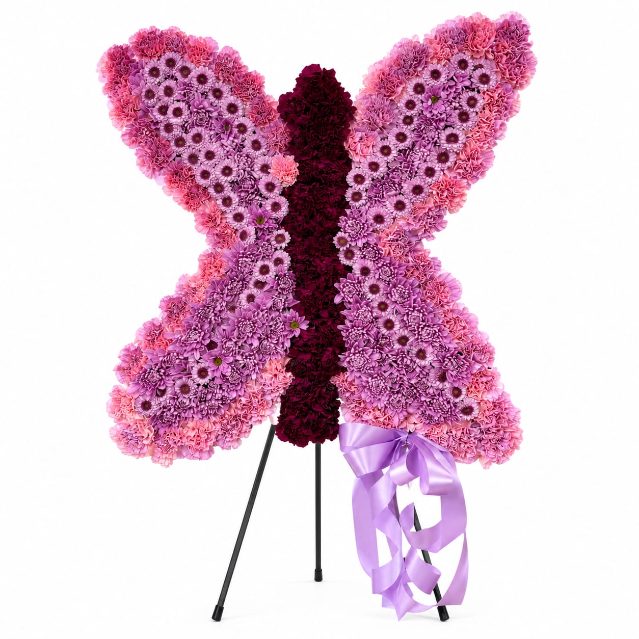 Lavender Butterfly Standing Spray