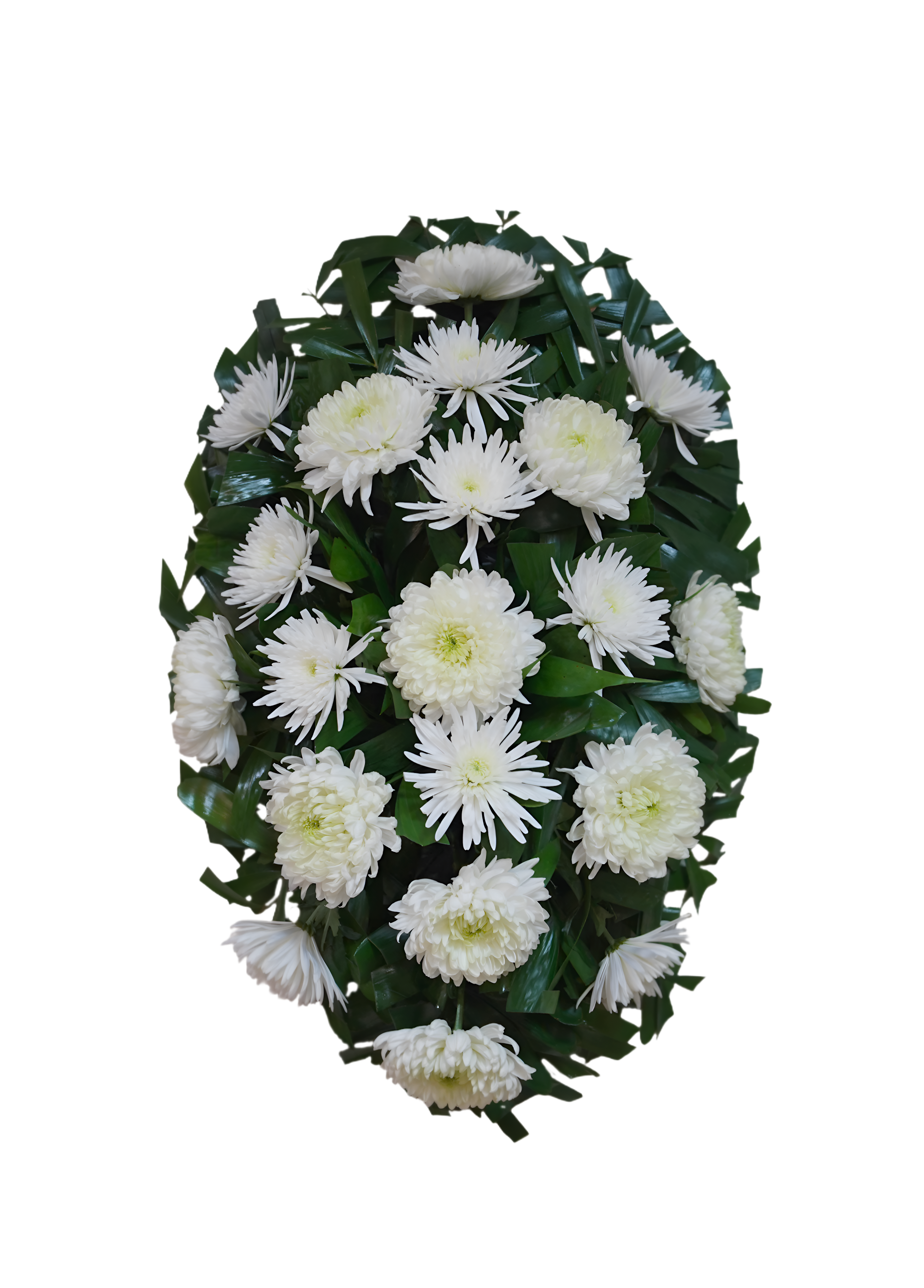 CR-05 Corona de crisantemos y spiders Flower Bouquet