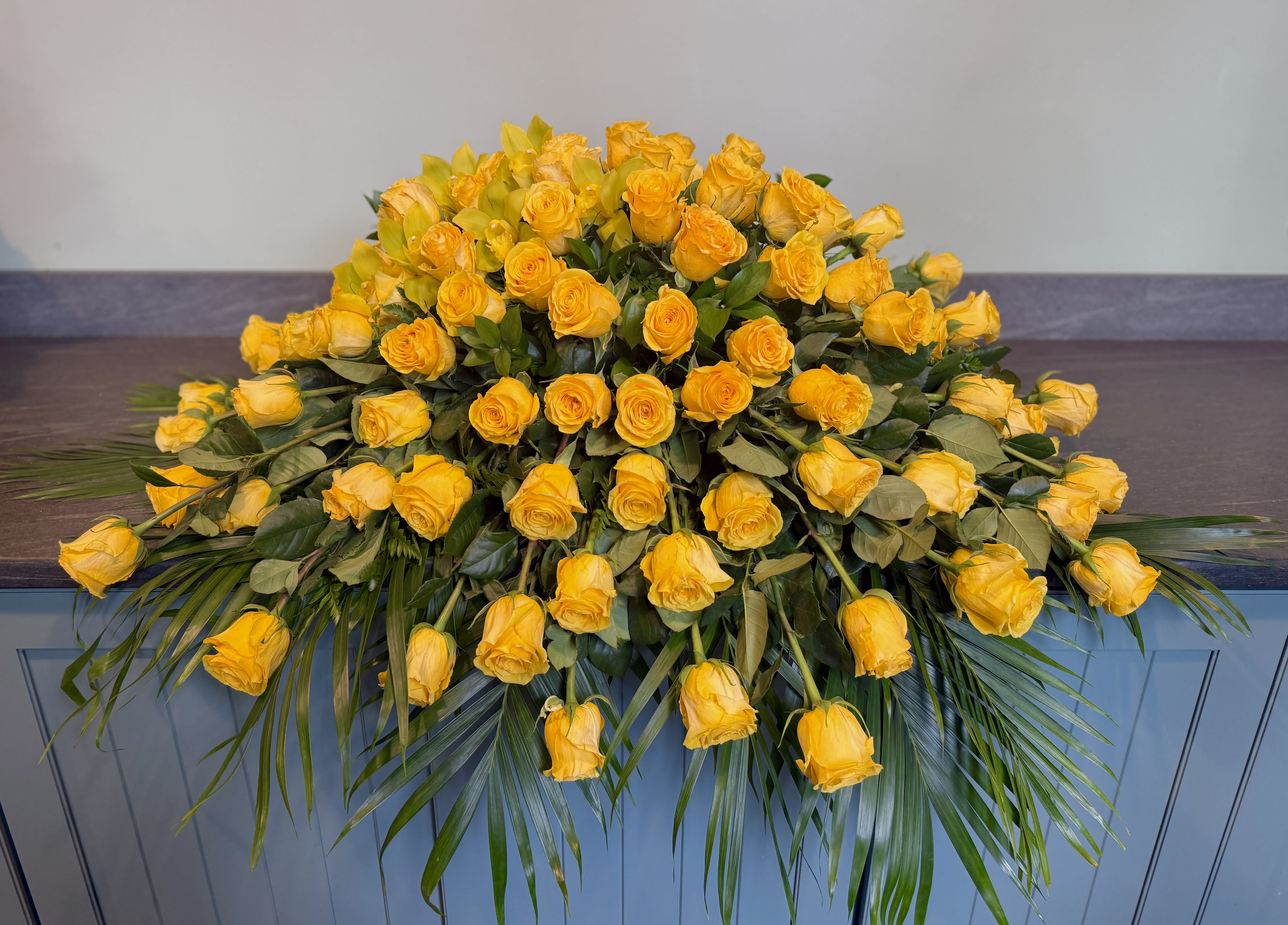 Calming Memories Casket Spray