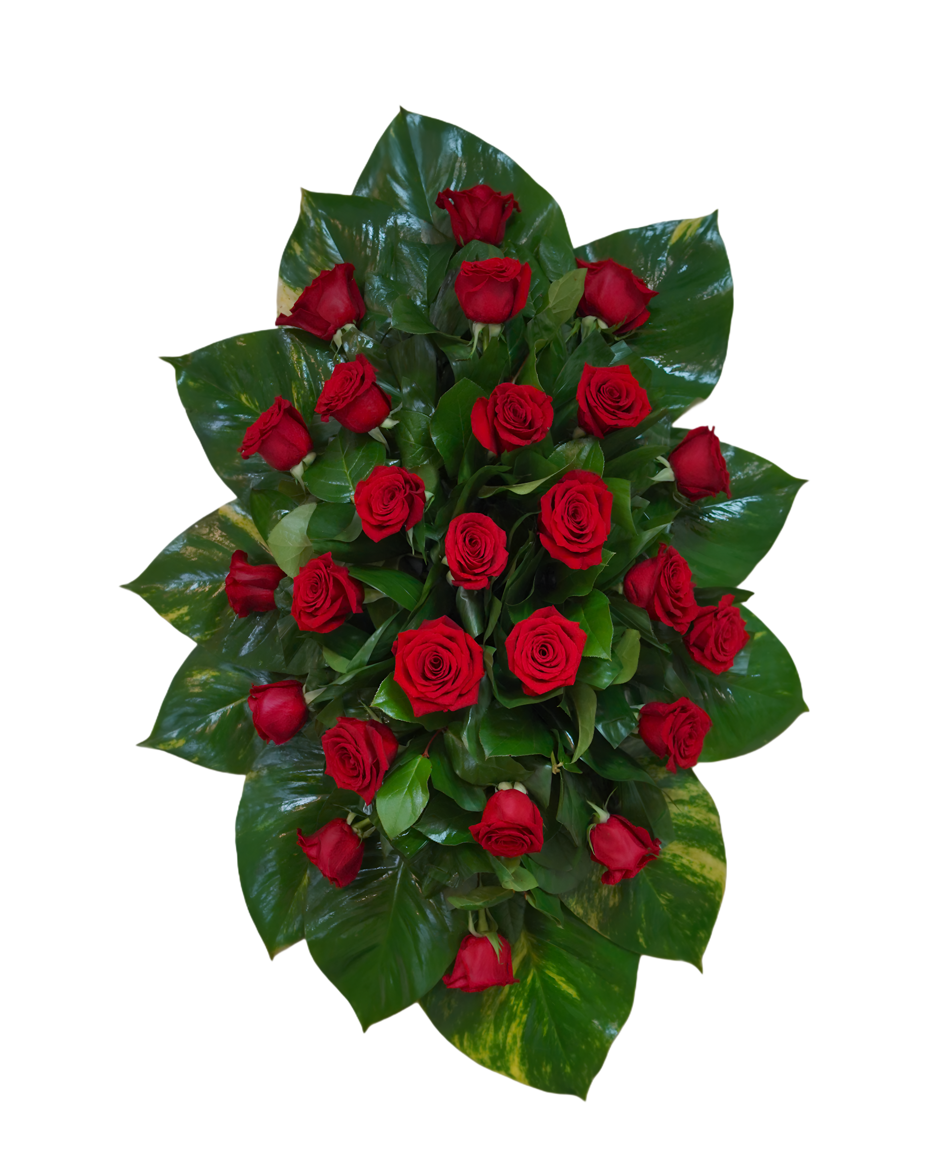 CR-11 Corona de rosas rojas Flower Bouquet