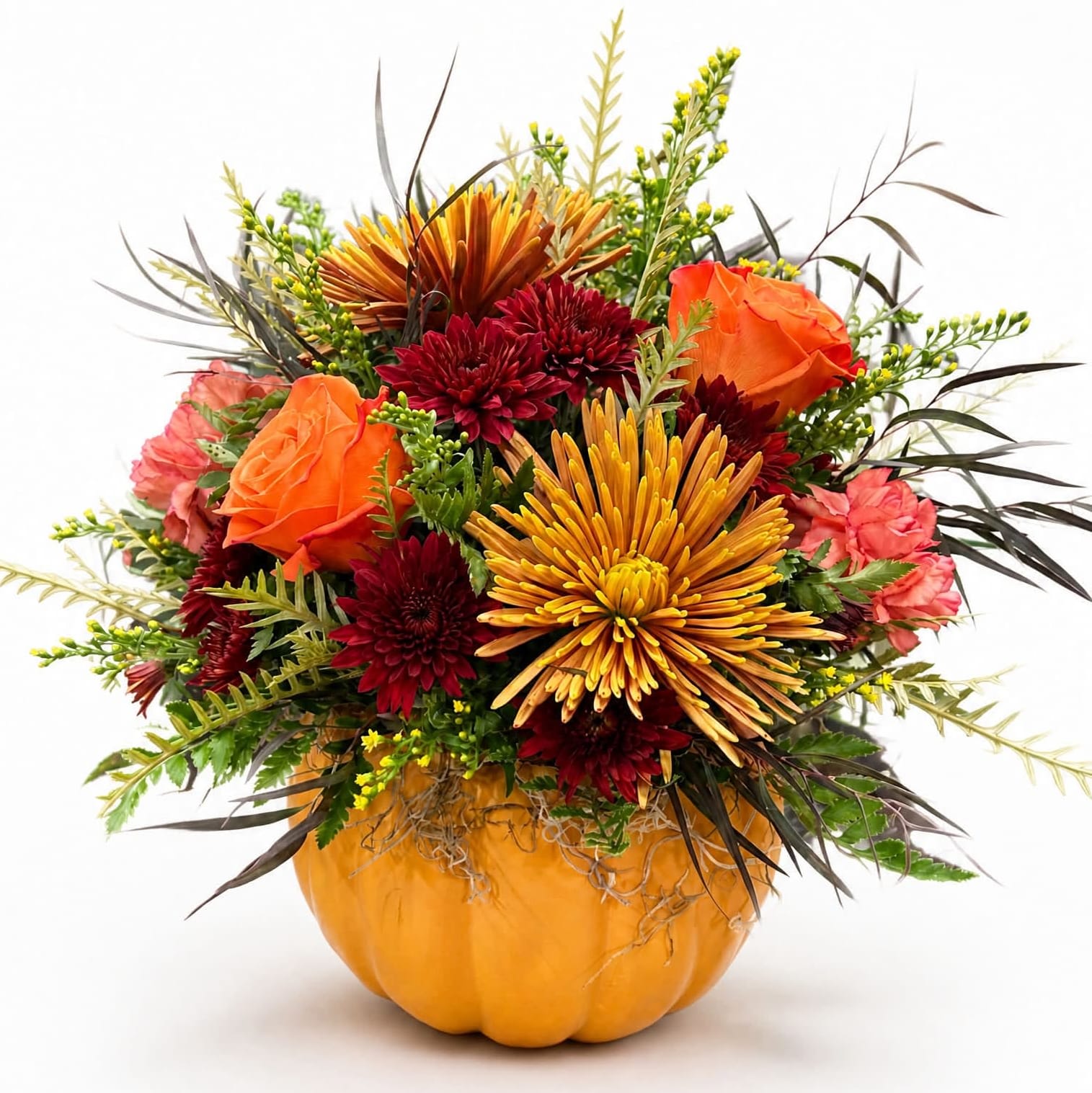 Pumpkin Patch Flower Bouquet
