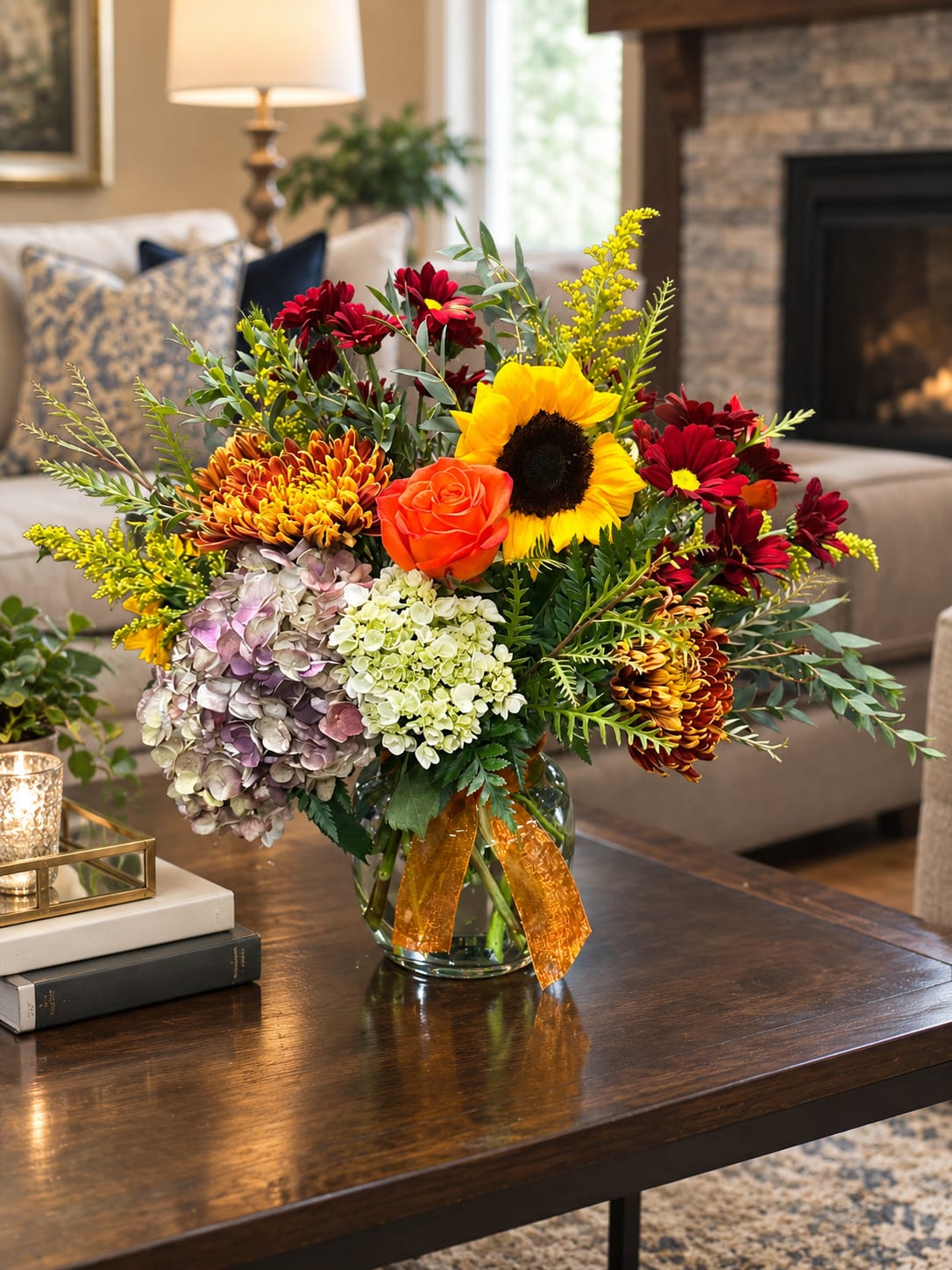 Harvest Moon Flower Bouquet
