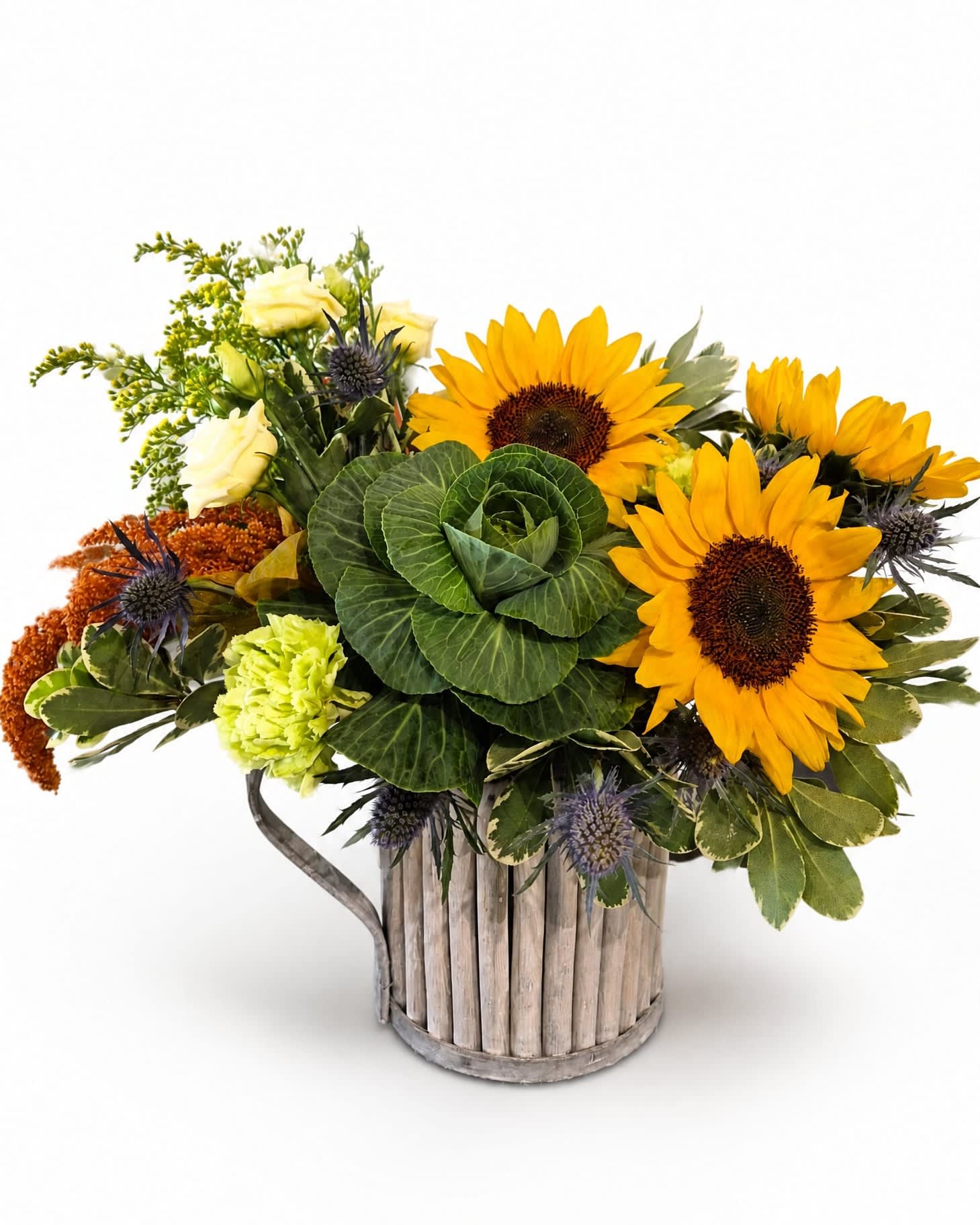 Country Garden Sunflowers Flower Bouquet