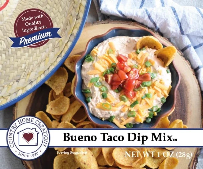 Bueno Taco Dip Mix Flower Bouquet