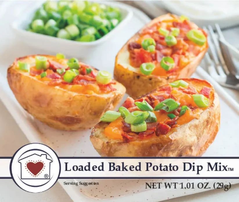 Loaded Baked Potato Dip MIx Flower Bouquet
