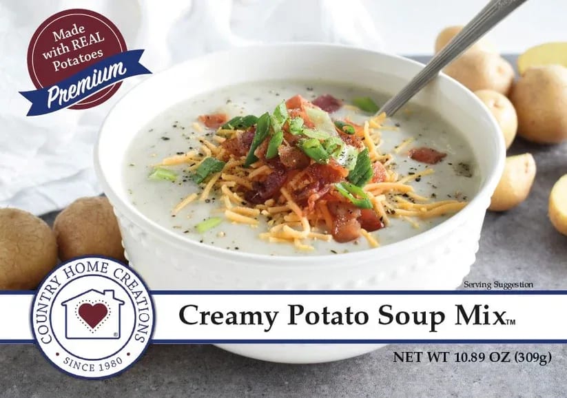 Creamy Potato Soup Mix Flower Bouquet