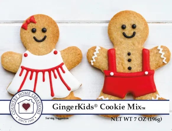 Gingerkids Cookie Mix Kit Flower Bouquet