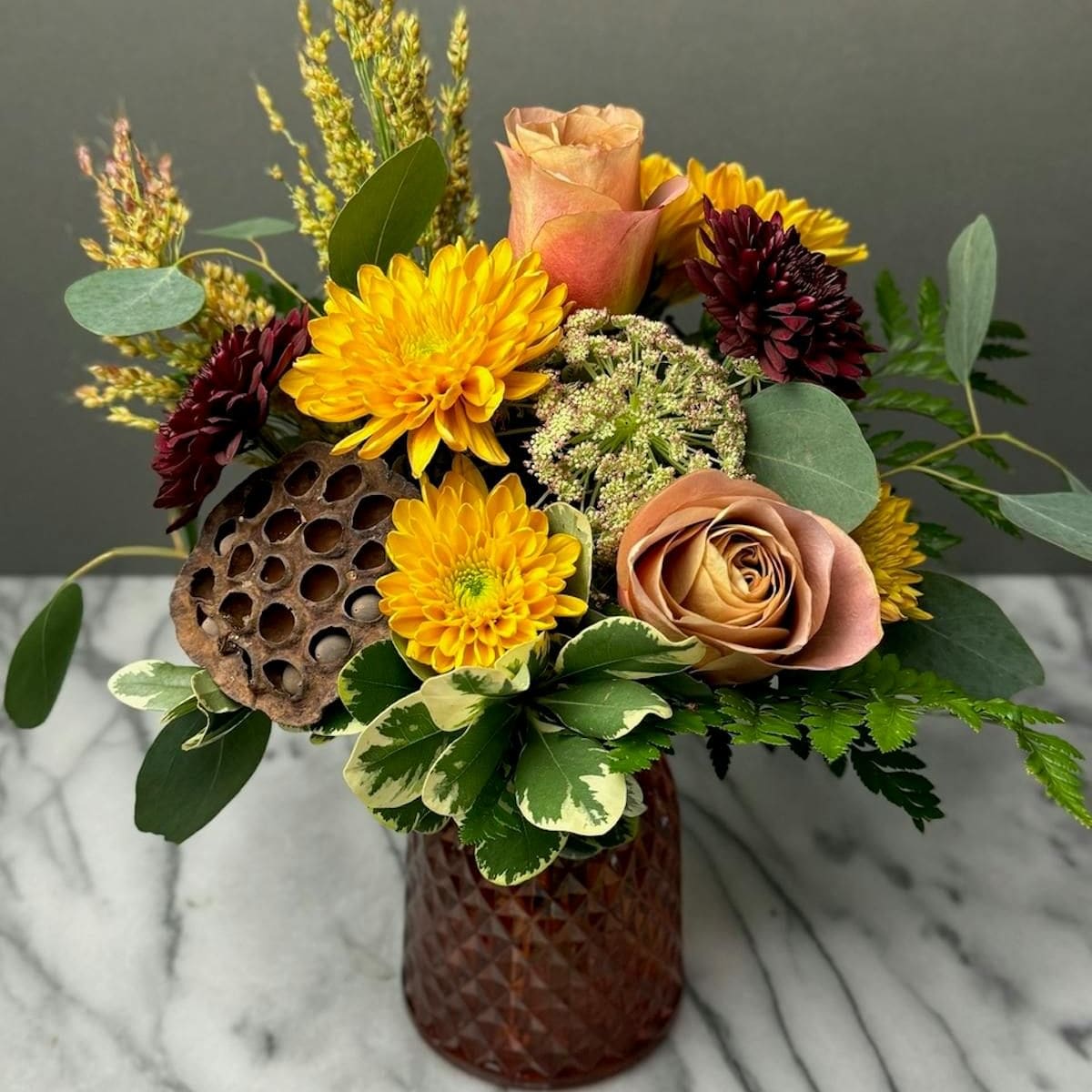 Brisk Fall Arrangement Flower Bouquet