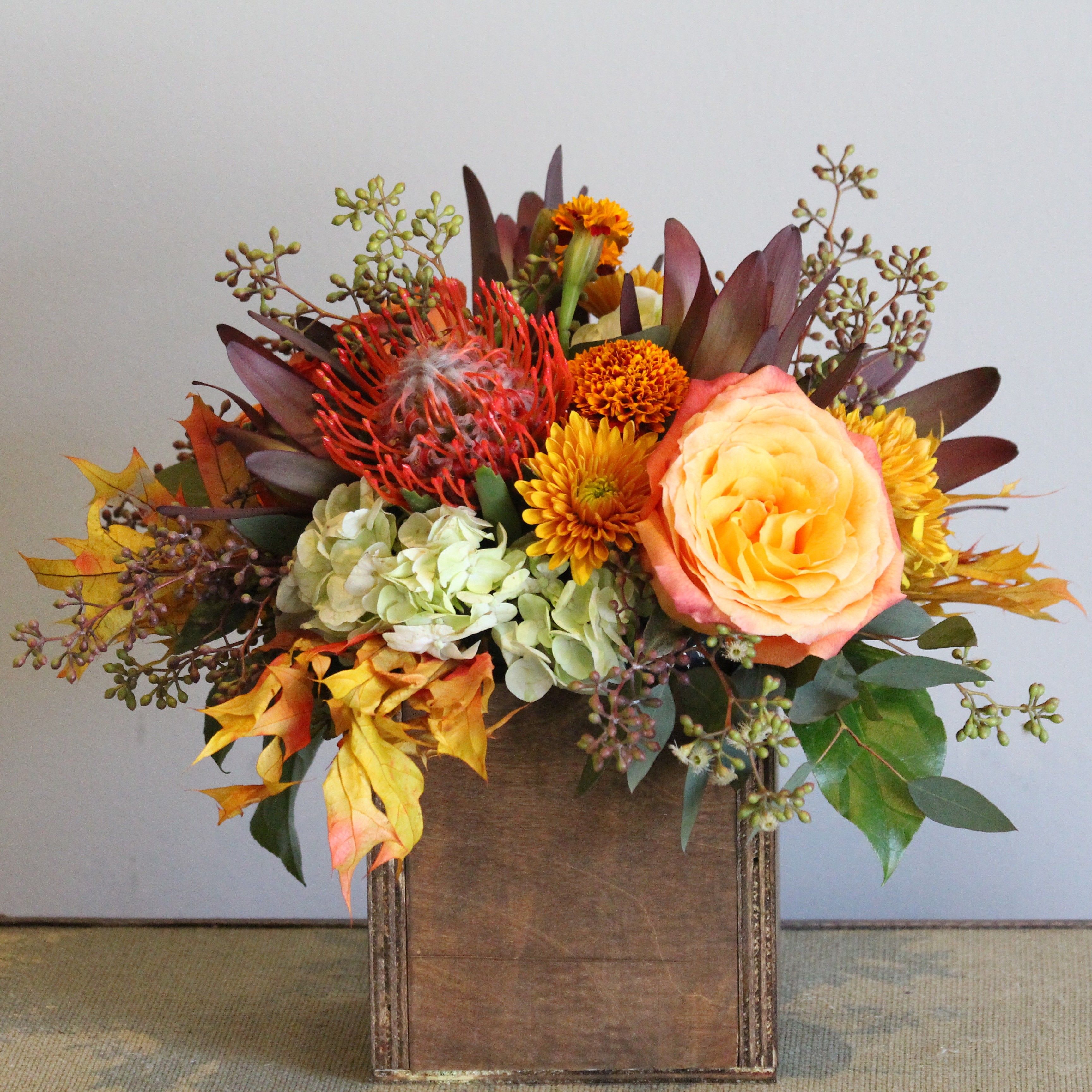 Sunshine and Fall Fields Flower Bouquet