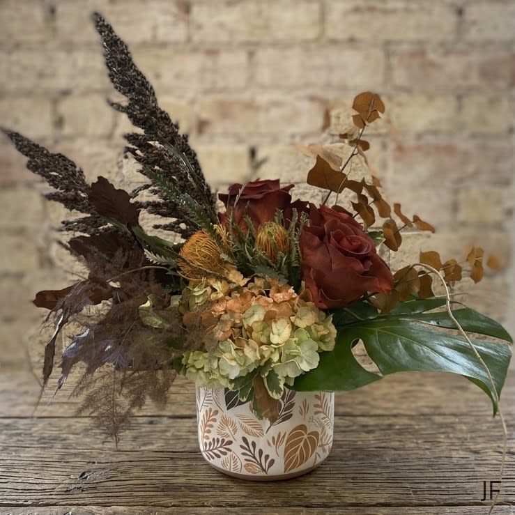 Terracotta Botanica Flower Bouquet
