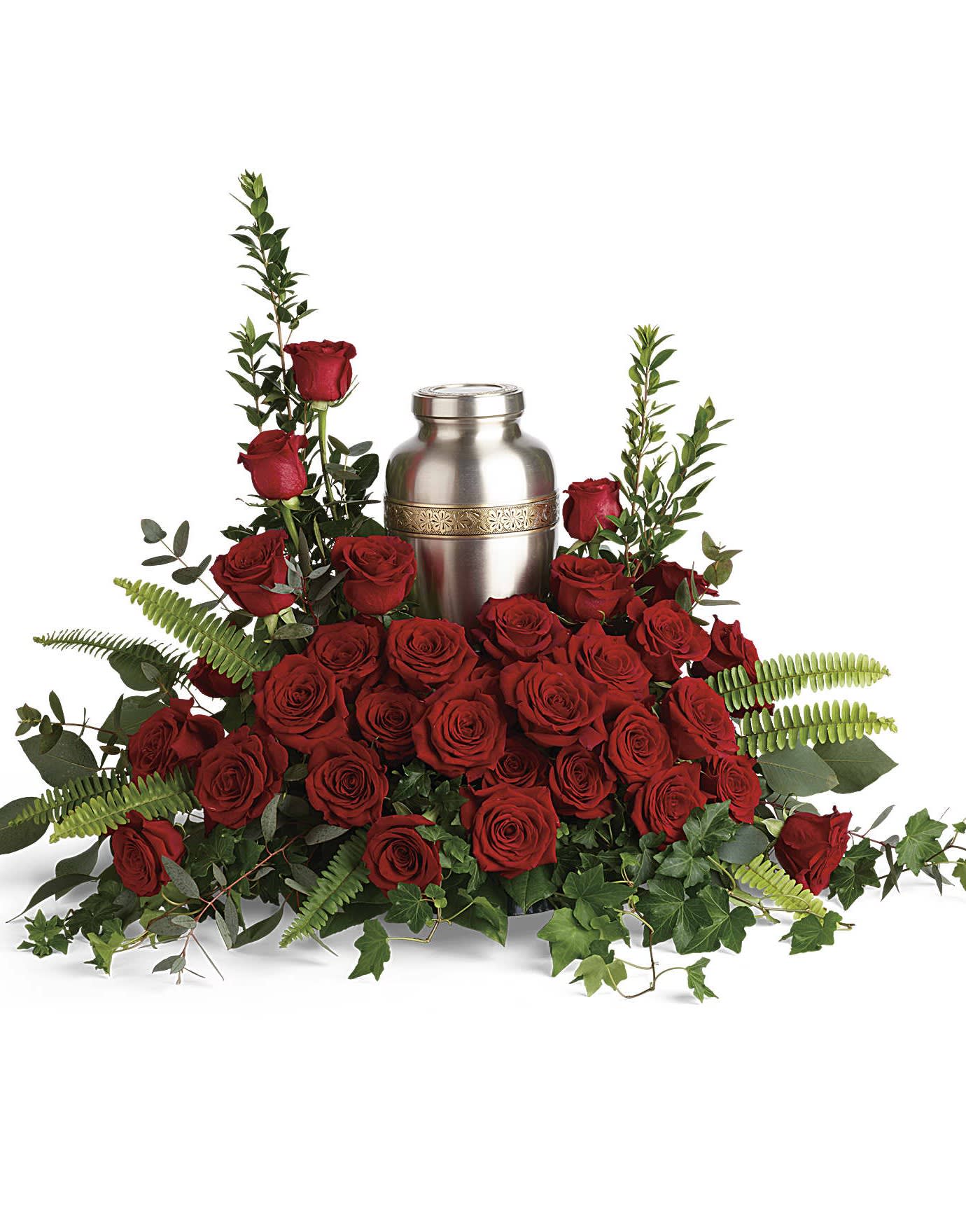 Forever In Our Hearts Tribute Flower Bouquet