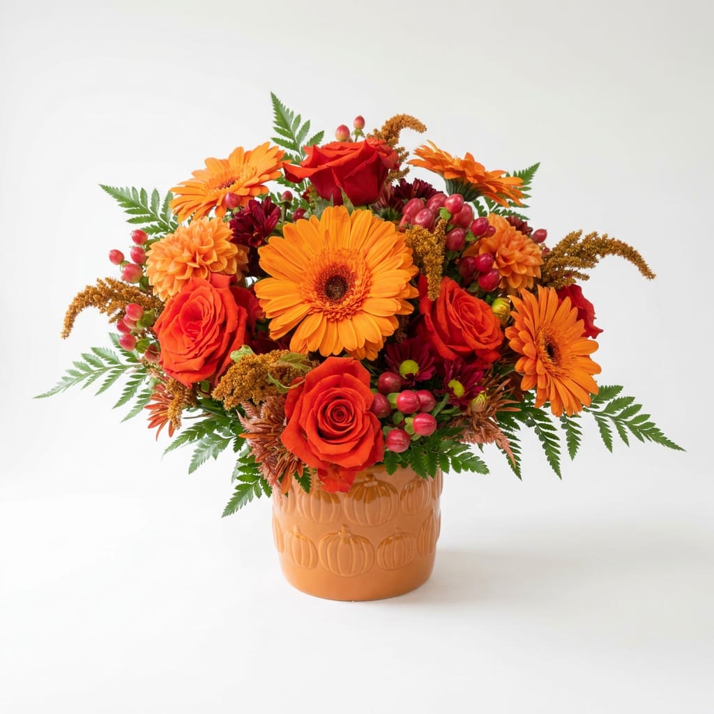 Autumn Ember Flower Bouquet