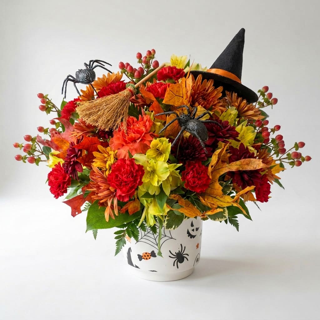 Witching Hour Blooms Flower Bouquet
