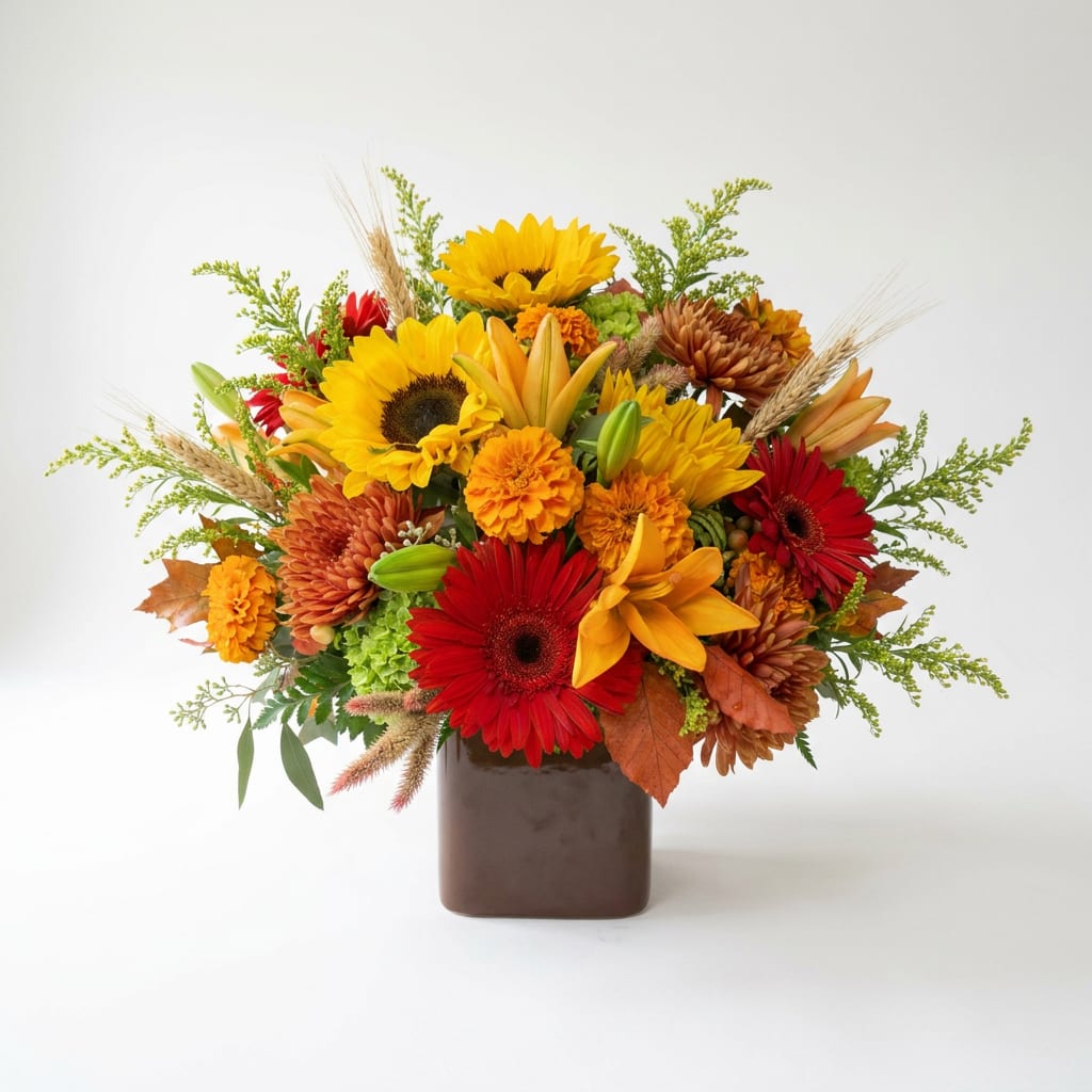Harvest Radiance Flower Bouquet
