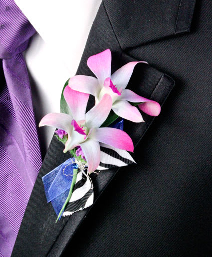 POSH PURPLE ORCHIDS