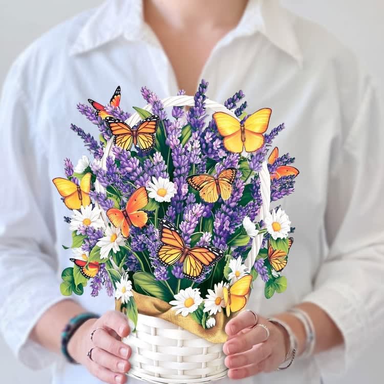 Lavender & Butterflies Flower Bouquet