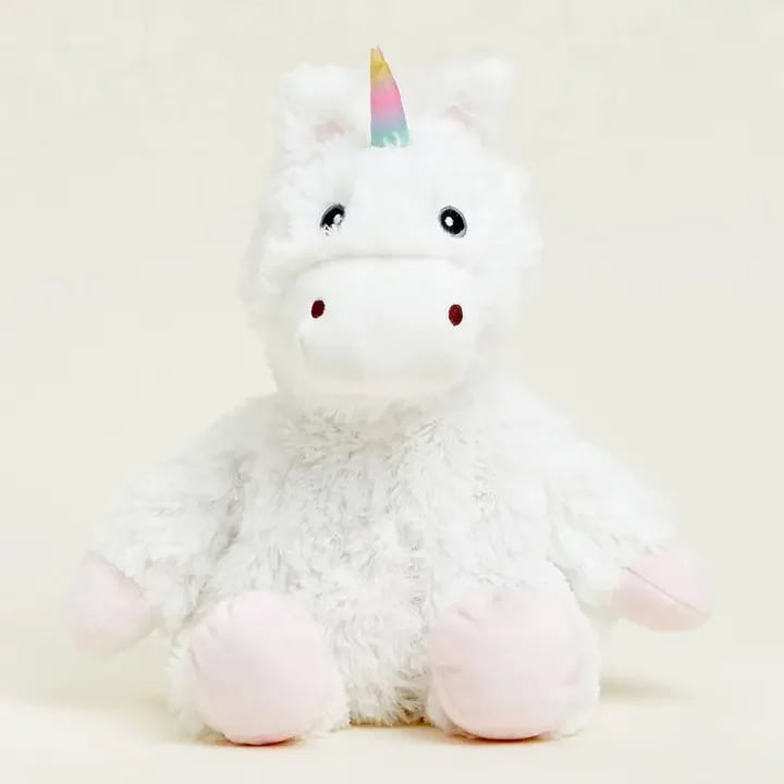 Warmies White Unicorn Flower Bouquet