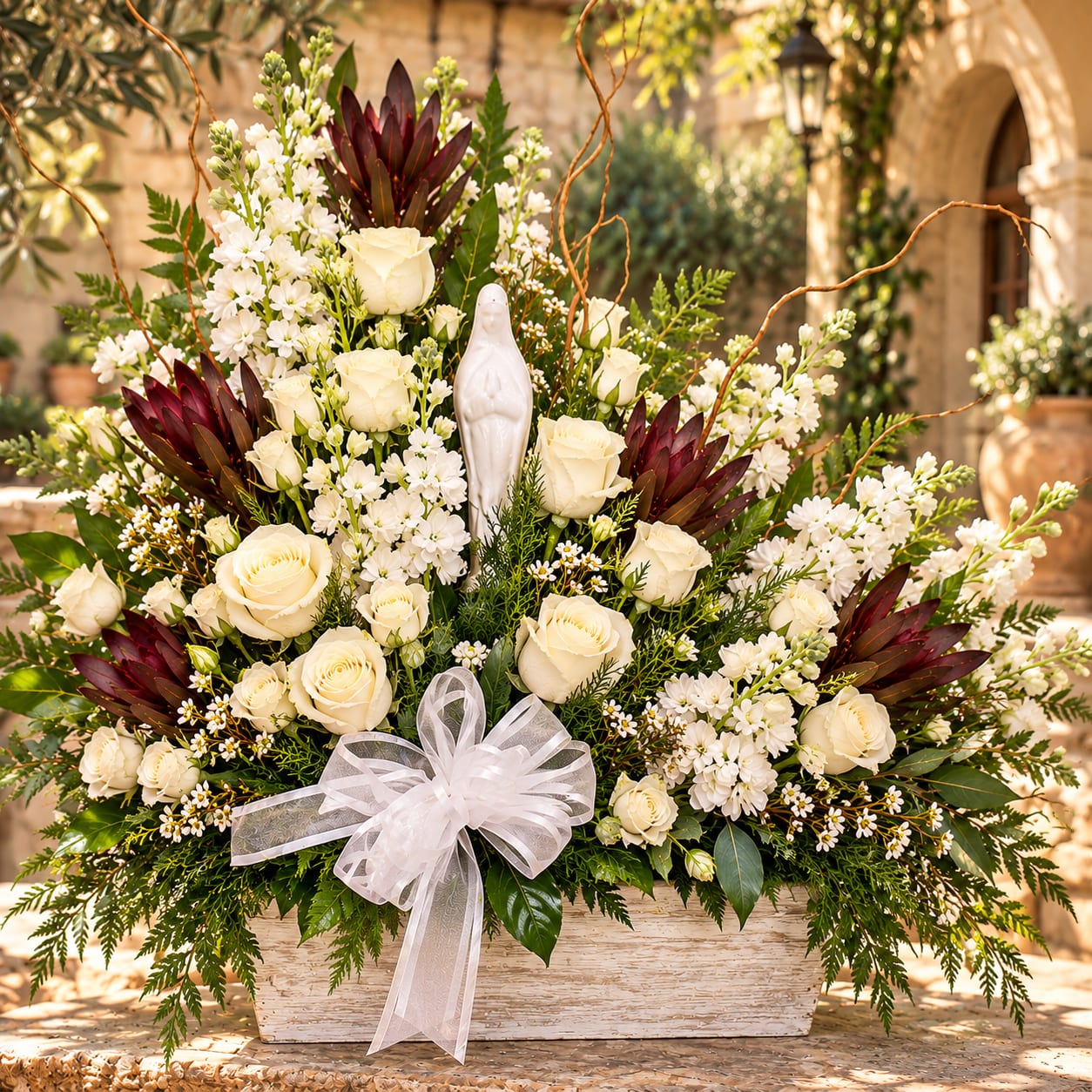 Madonna Solemn Beauty Flower Bouquet