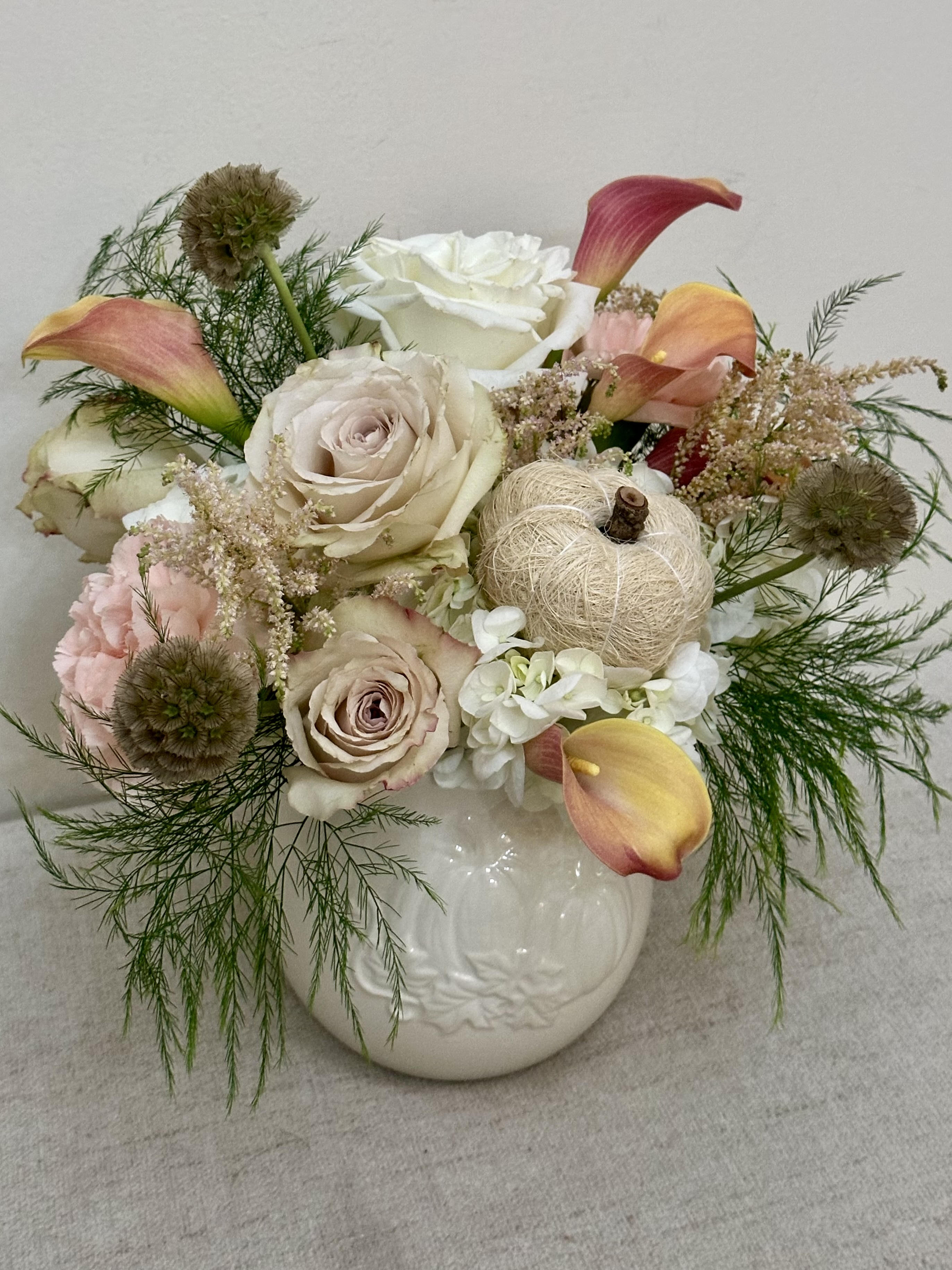 Autumn Blush Flower Bouquet