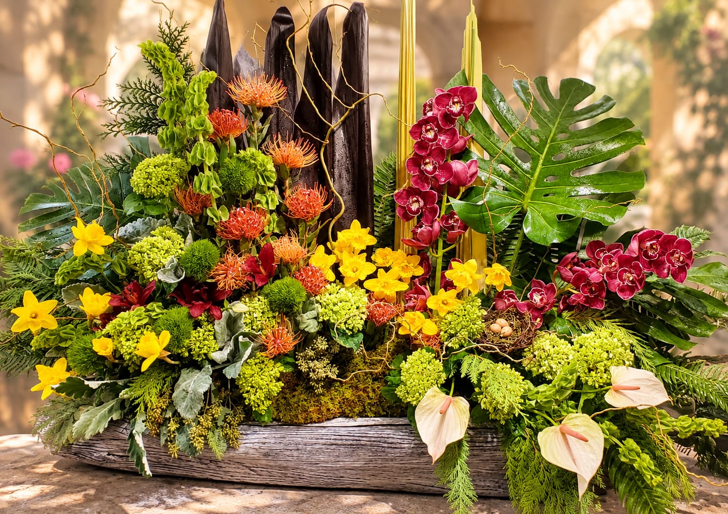 Springtime Forest Bouquet Flower Bouquet