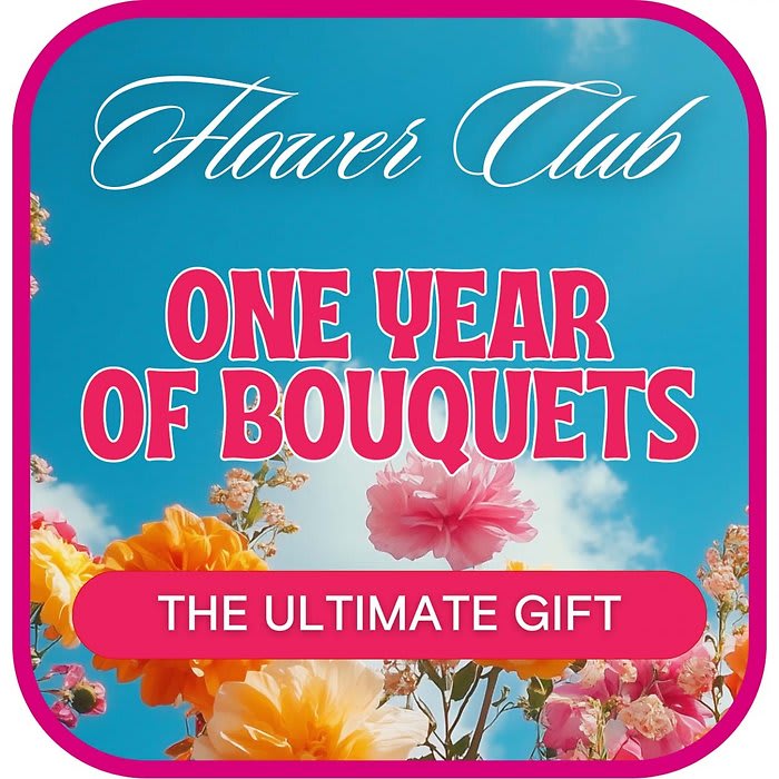 1 Bouquet A Month Club