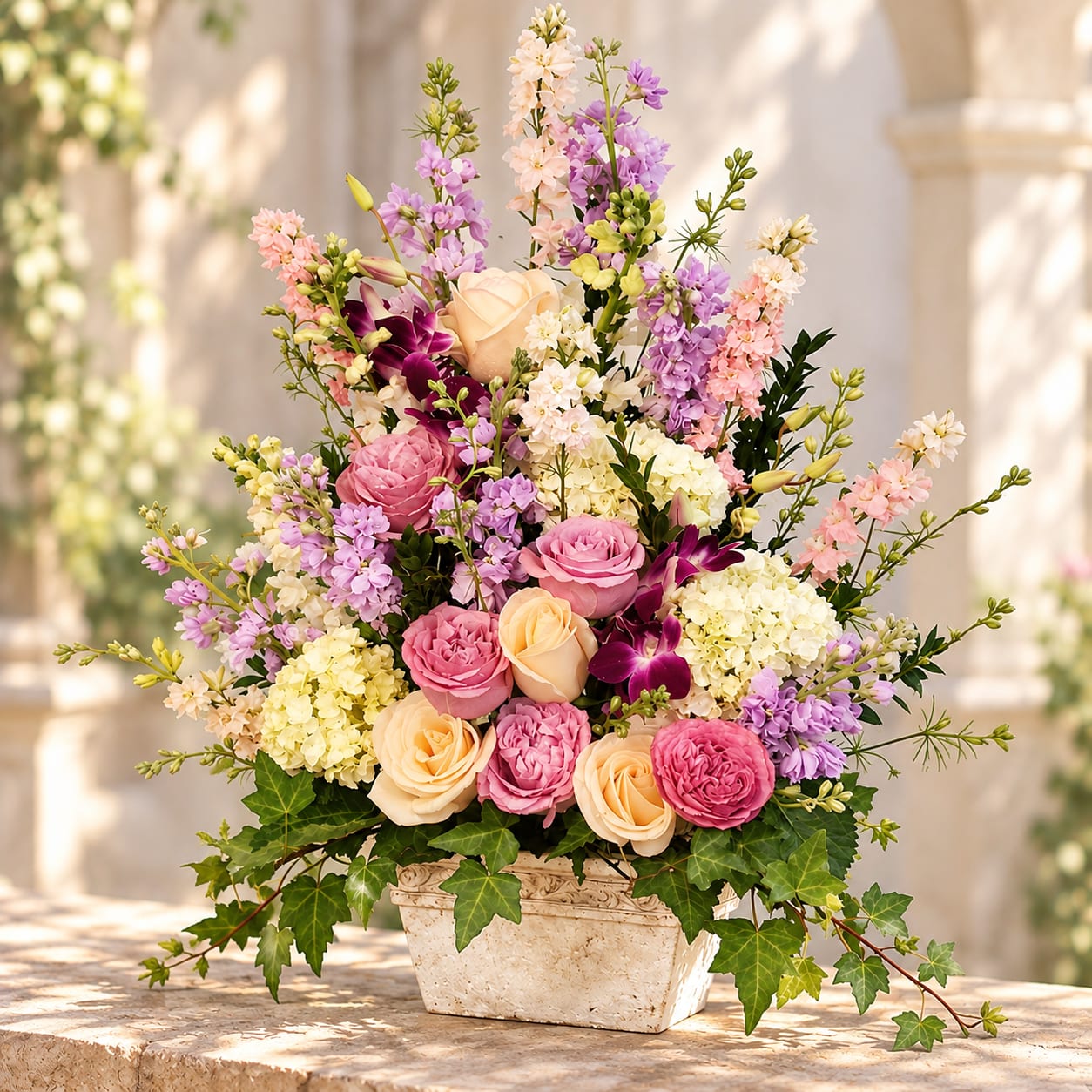 In the Garden Flower Bouquet