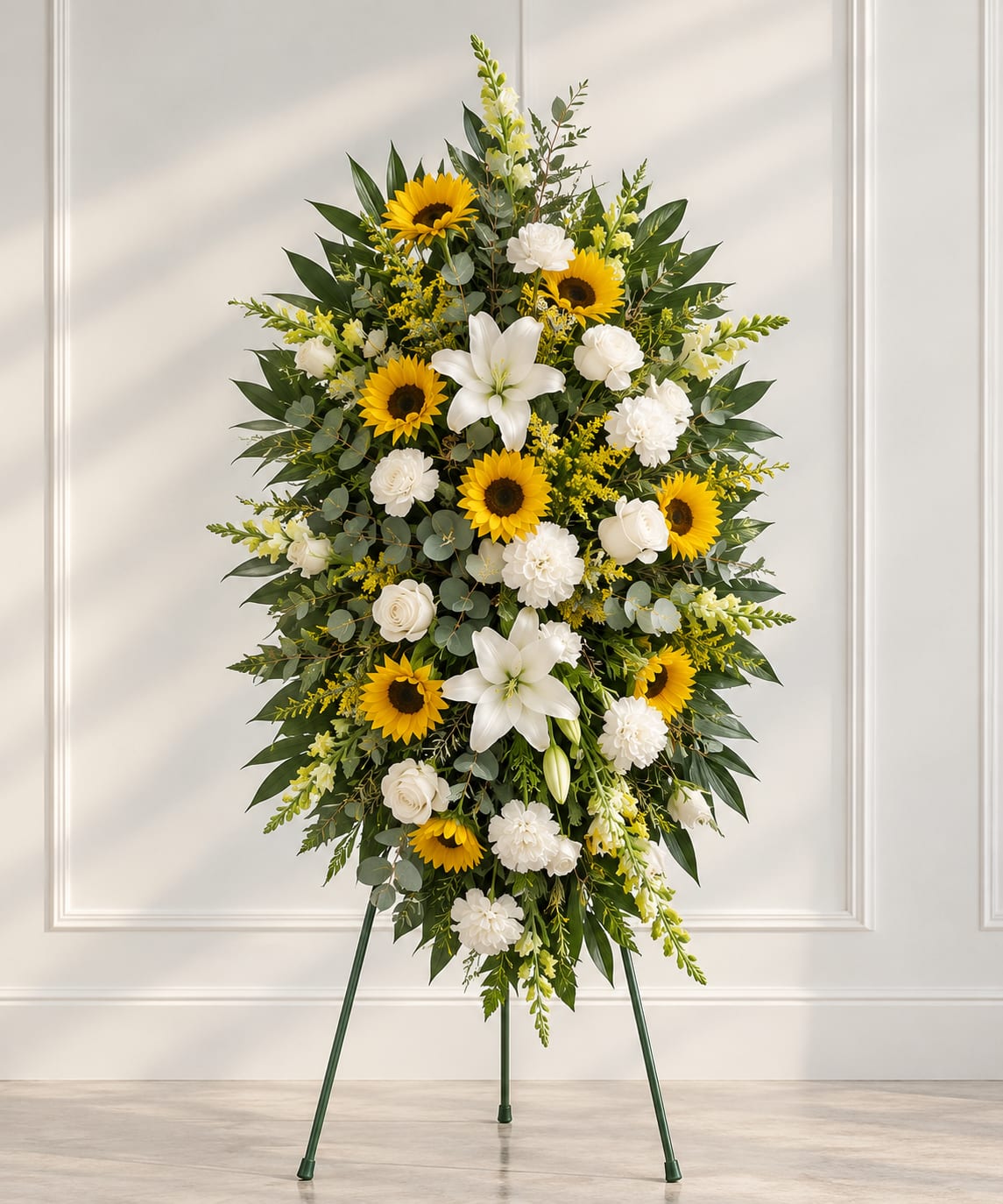 Everlasting Sunshine Standing Spray