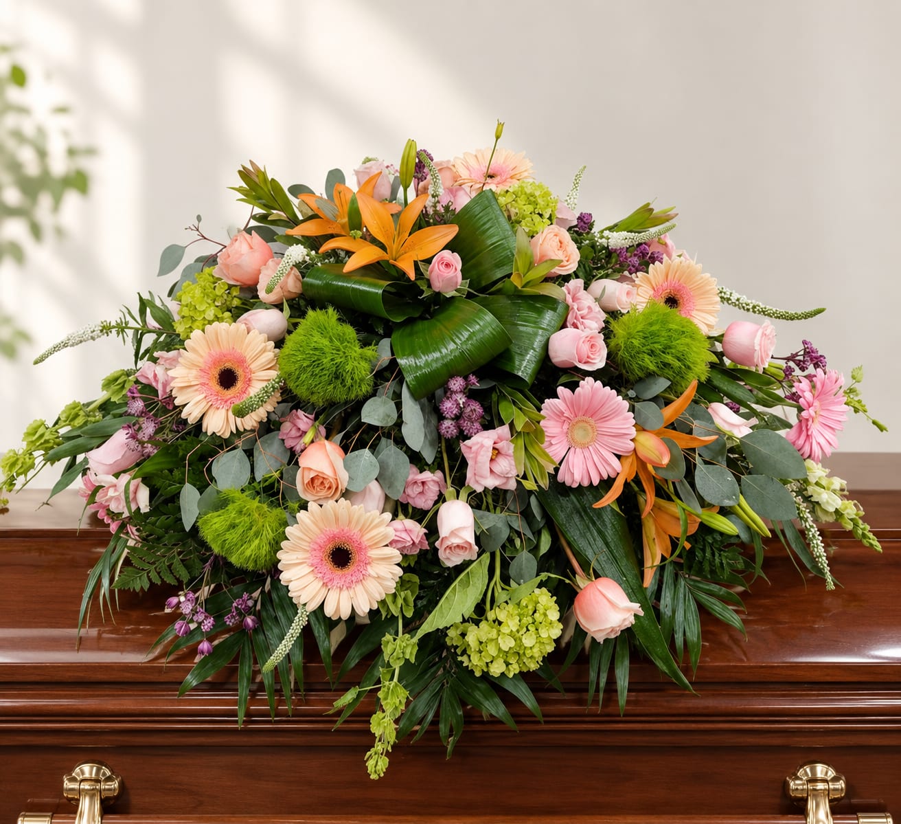 Warm Remembrance Casket Cover