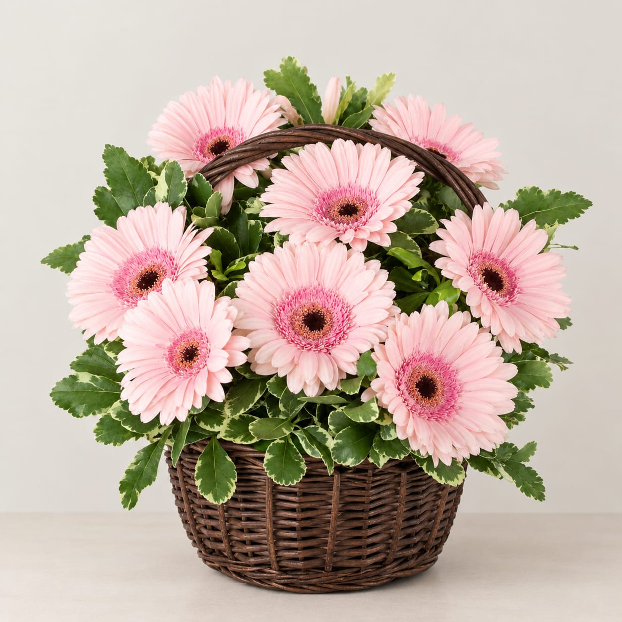 Gerbera Basket