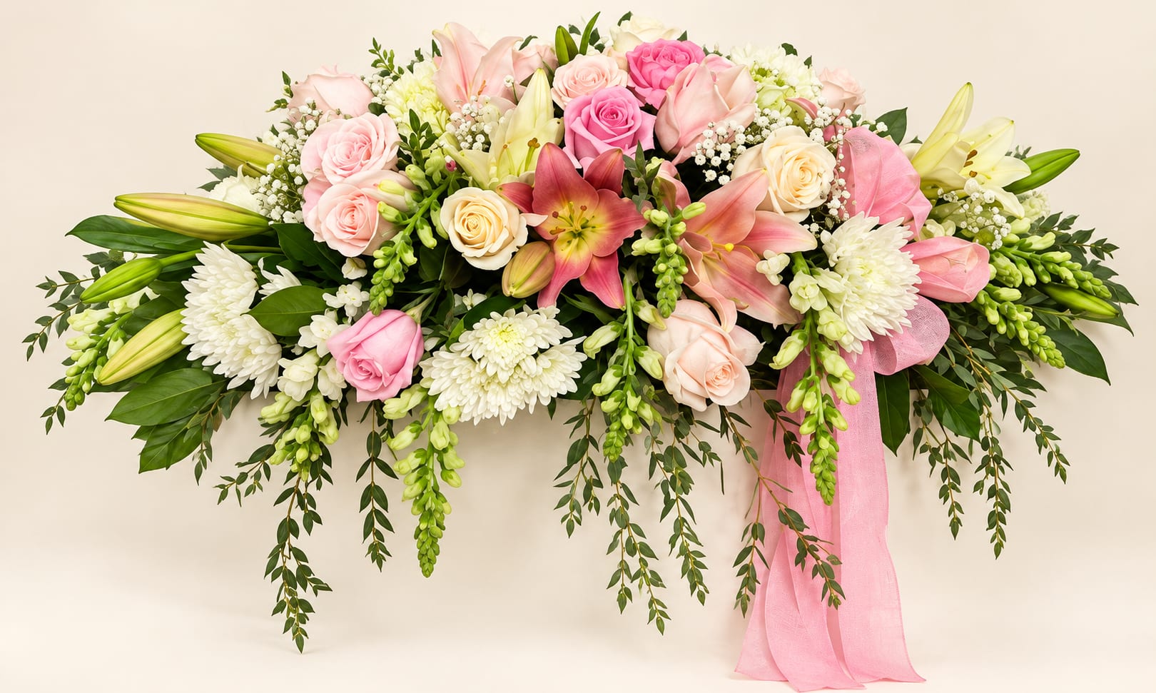 Blushing Grace Flower Bouquet