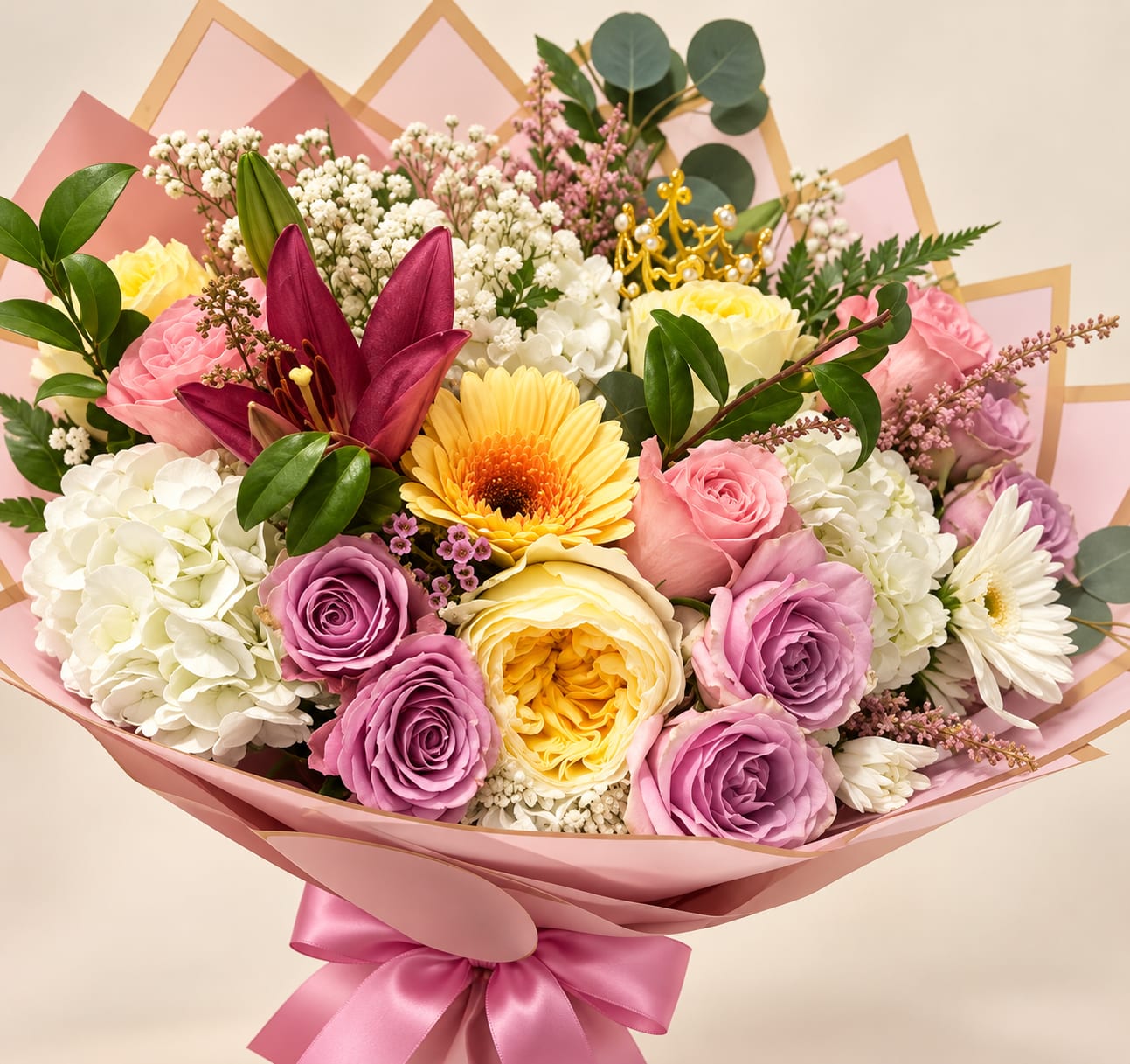 Spring Blush Bouquet Flower Bouquet