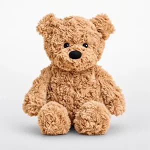 Brown Curly Bear Warmies
