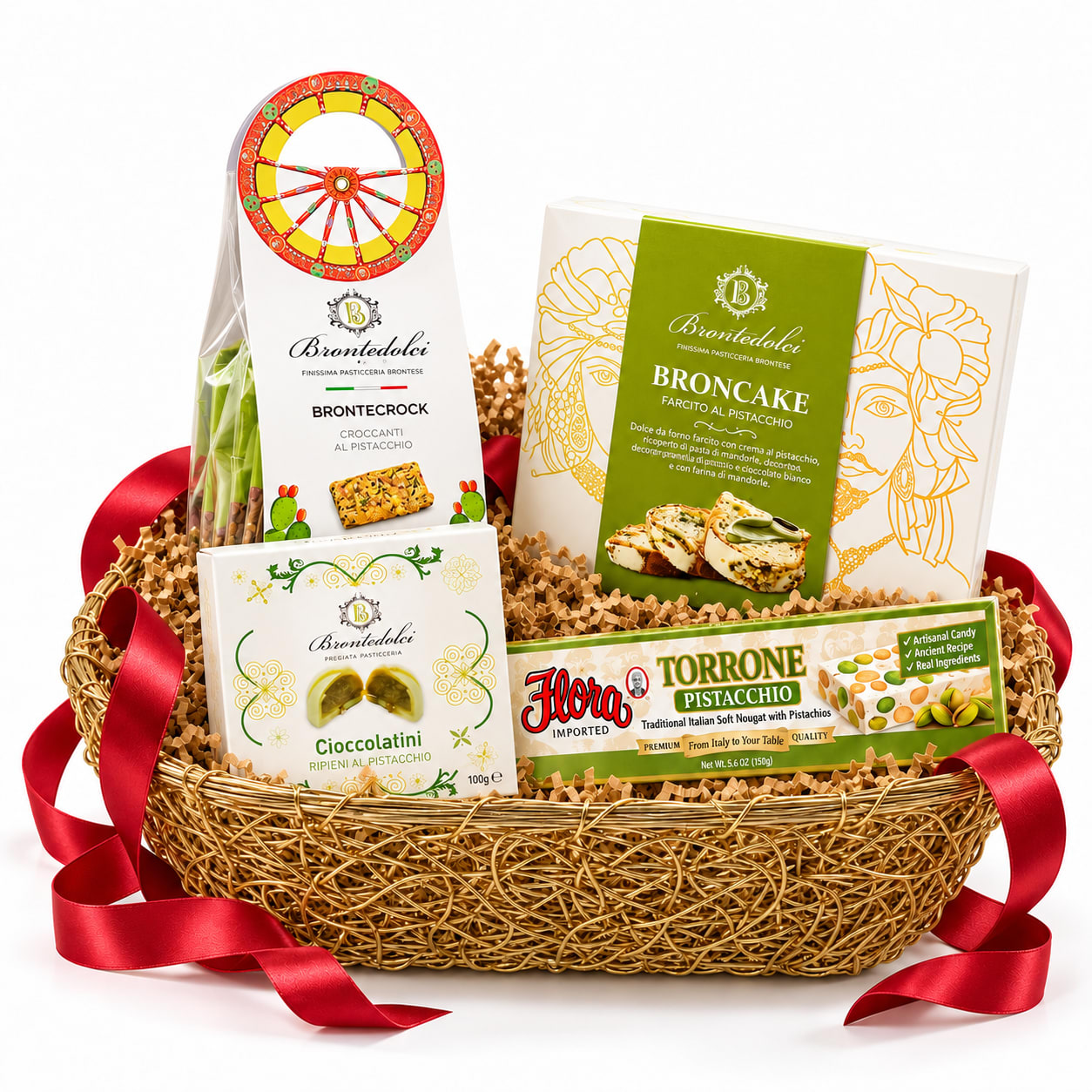Italian Pistachio Gift Basket