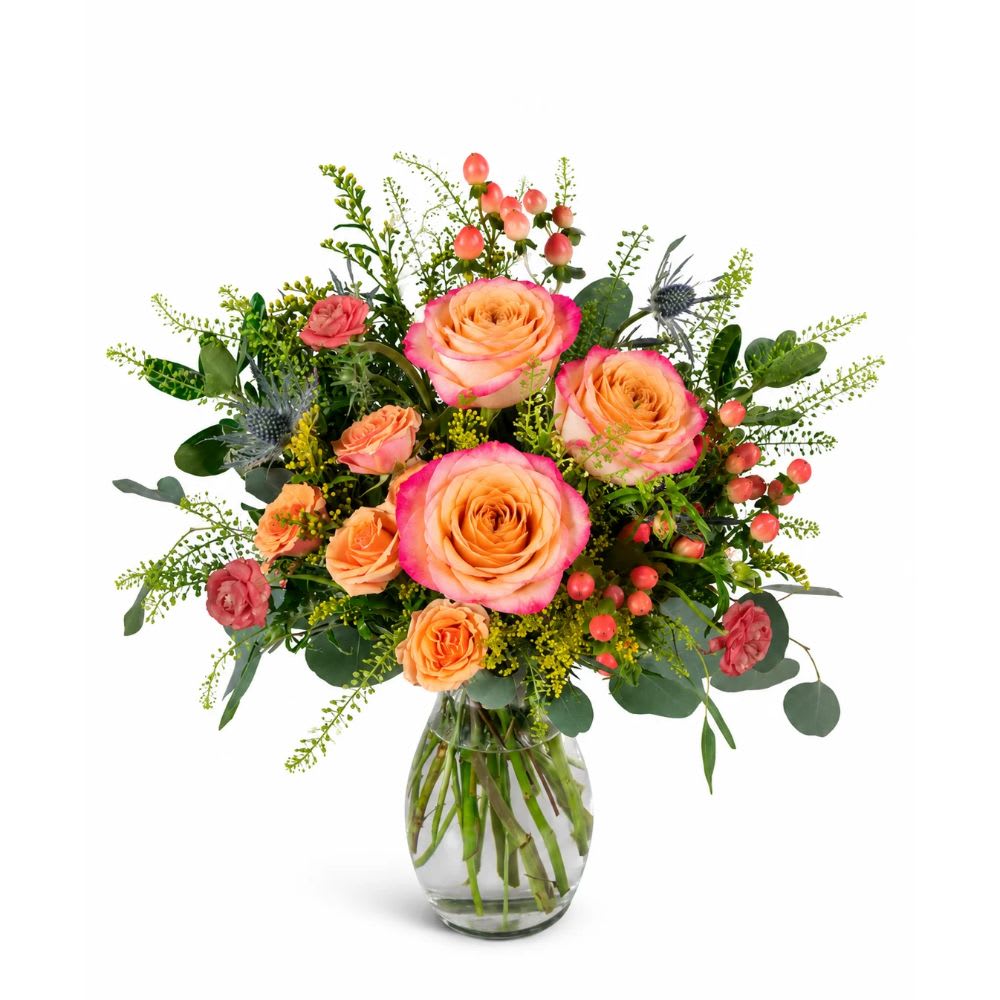 Soft Heather Haven Flower Bouquet