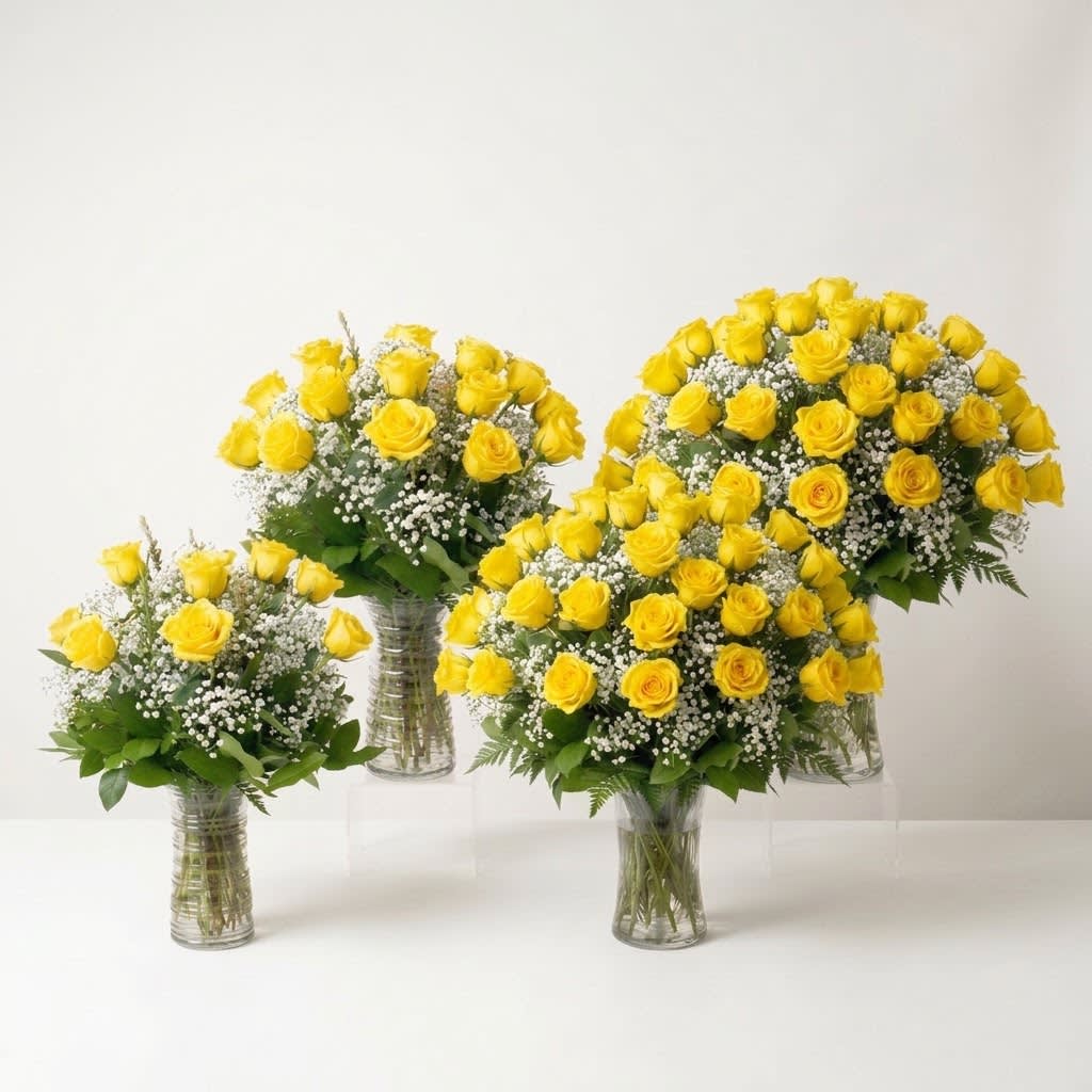 Yellow Rose Bouquet