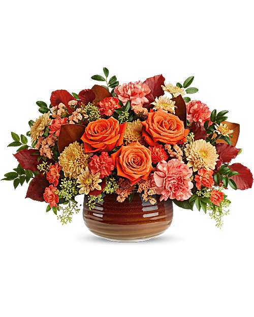 RUSTIC EMBER CENTERPIECE
