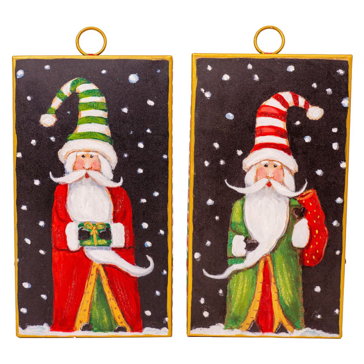 Old World Santa's (sold as a pair)
