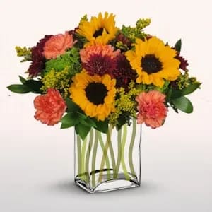 Fall Harvest Flower Bouquet