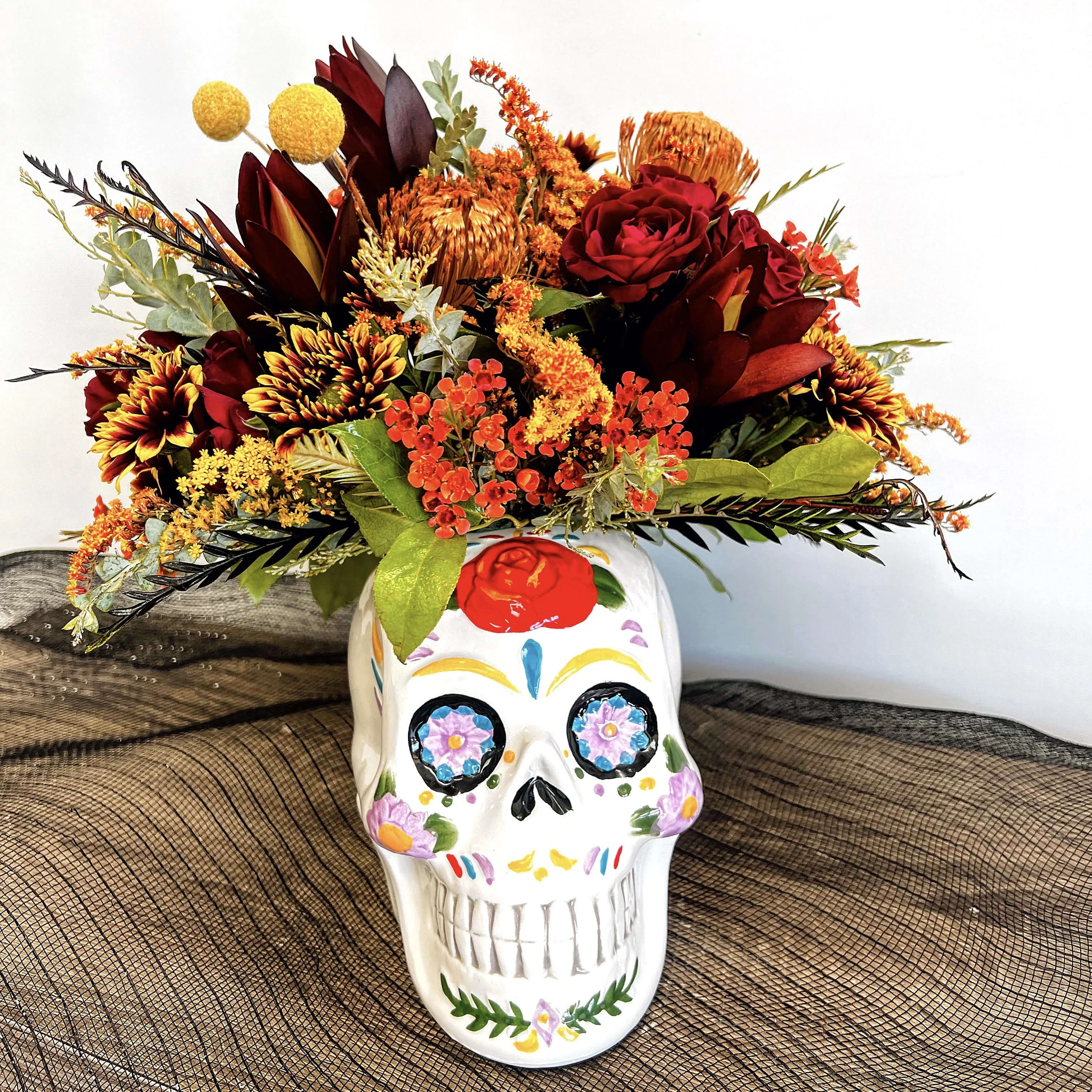Custom Calavera By Elite Flower Bouquet