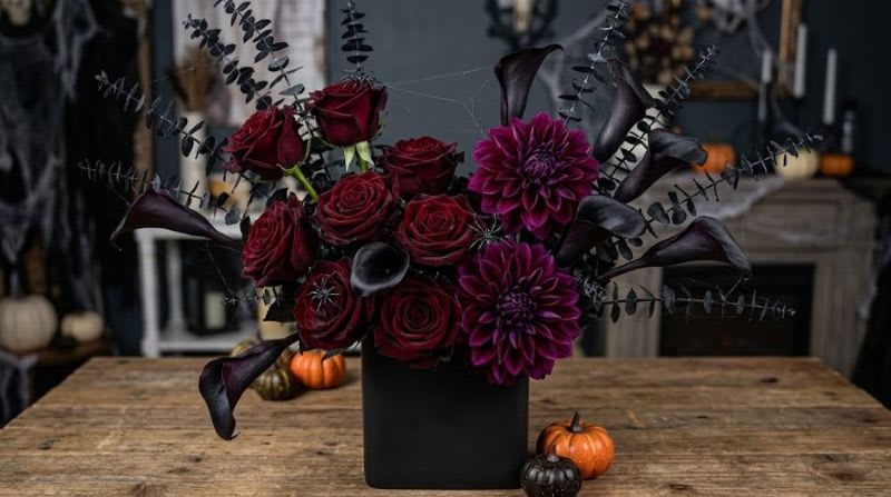 Twilight velvet bouquet EBF-650 Flower Bouquet
