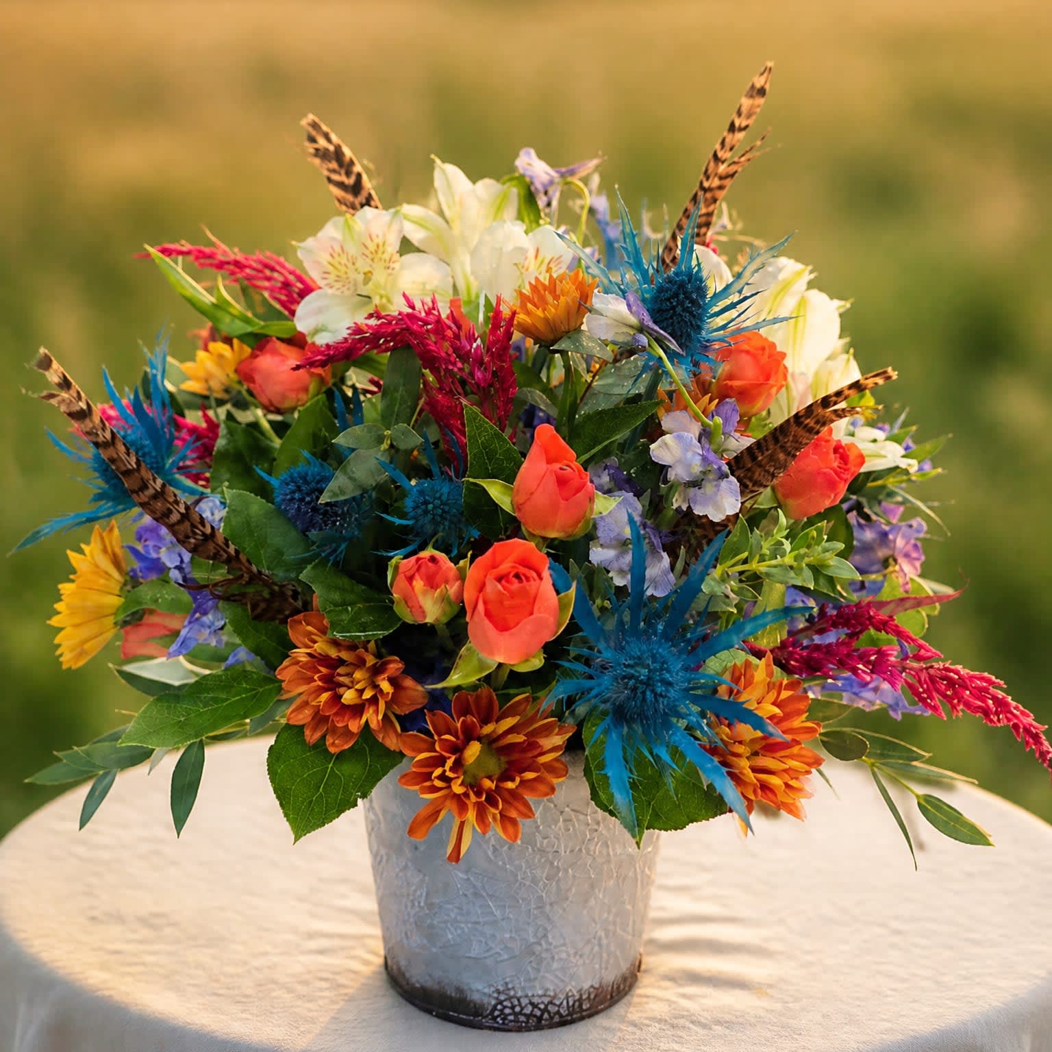 Wild Autumn Flower Bouquet
