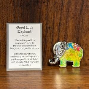 Good Luck Elephant Pocket Token