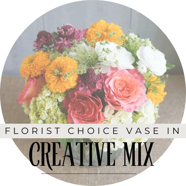 Designer's Choice Creative Vase Arrangement Flower Bouquet