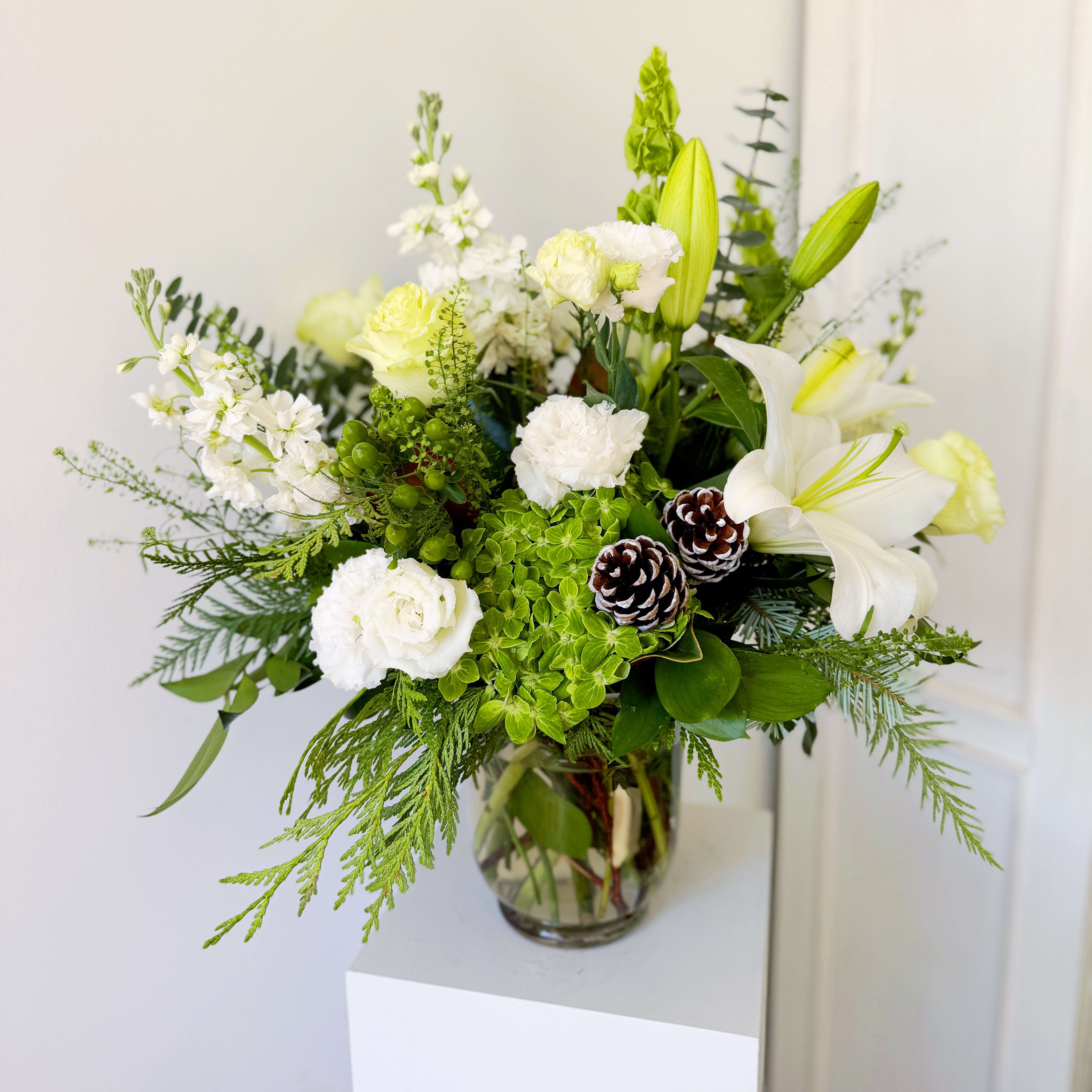 Evergreen Elegance Flower Bouquet