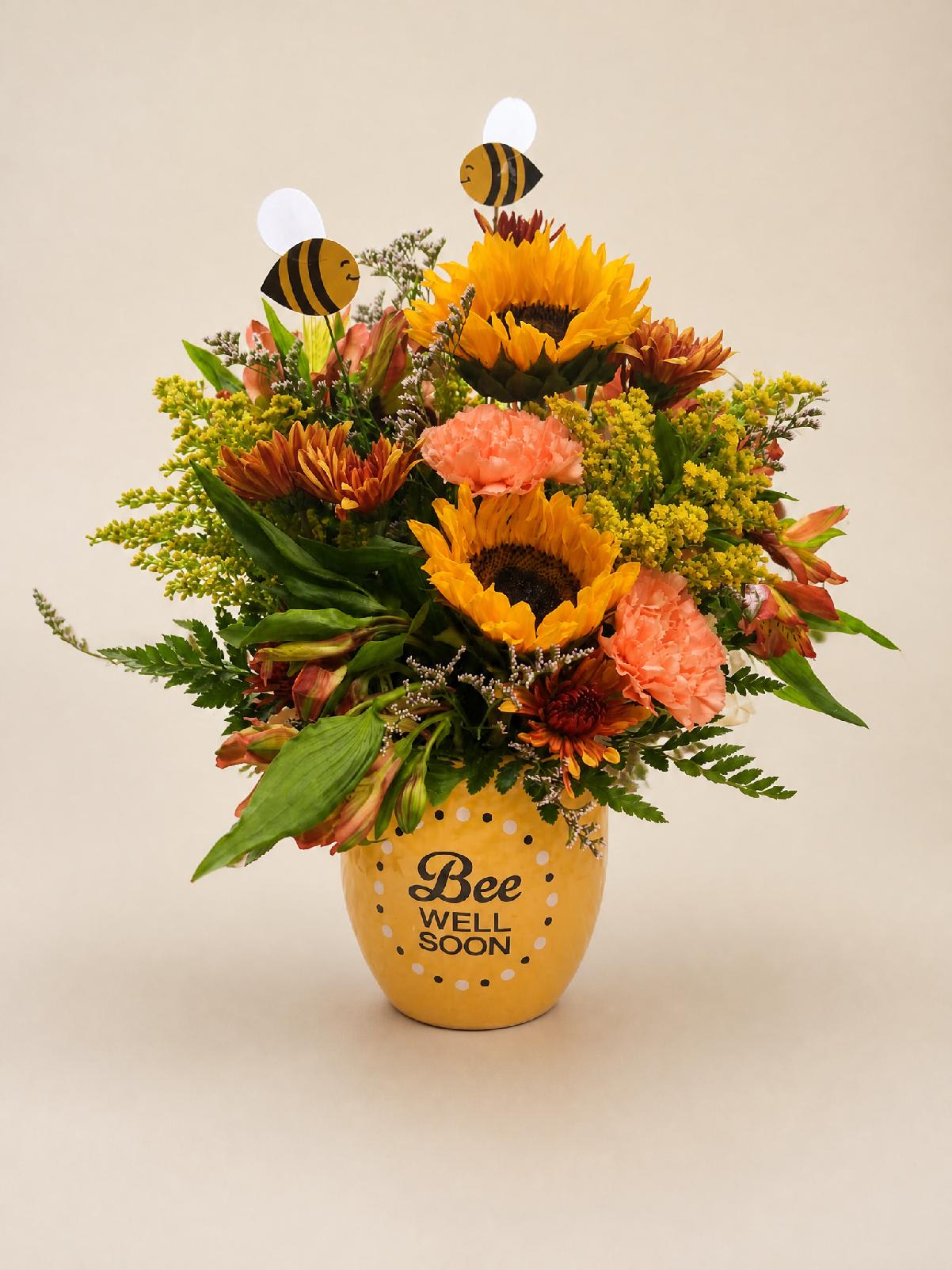 Genn H Bee Well Bees Flower Bouquet