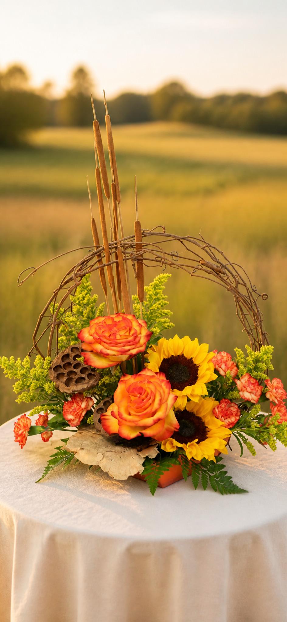 FSN November's Crown Flower Bouquet