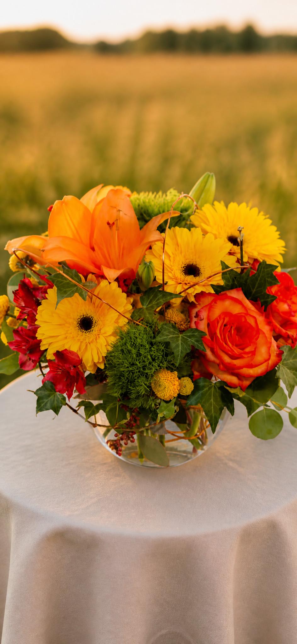 FSN Faithful Fall Flower Bouquet