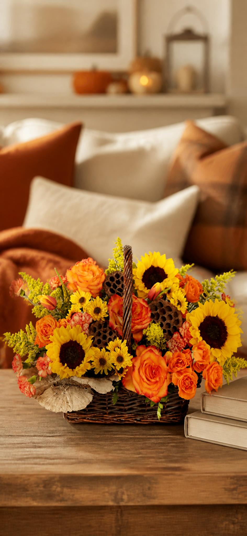 FSN Crisp Autumn Morning Flower Bouquet