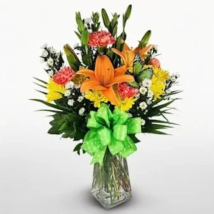 Orange Crush Flower Bouquet